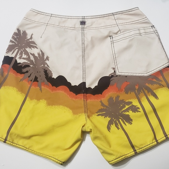 EUC RARE SAMPLE QUICKSILVER board shorts 32 neofly - Picture 2 of 7